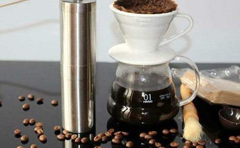 Os amantes do café natural simplesmente precisam de um moedor de café manual da China