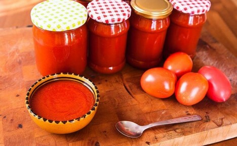 De beste oppskriftene på tomatsaus til vinteren for en klok husmor