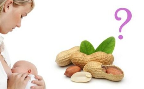 Jordnötter i kosten för ammande mödrar: är det möjligt eller inte