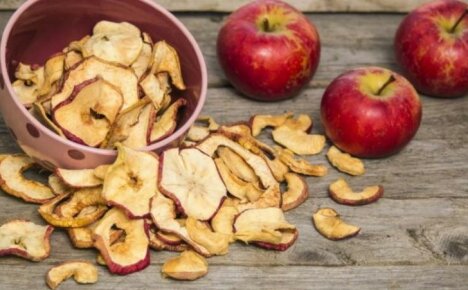 Fördelarna med torkade äpplen för kroppen - vad ger en handfull torkade frukter