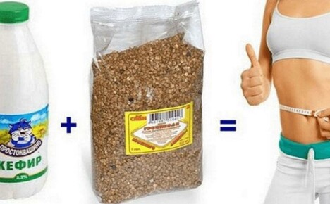 Como o trigo sarraceno é usado com kefir para perda de peso