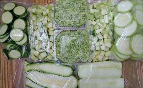 We prepare vitamins - freezing zucchini for the winter at home