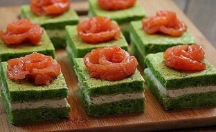 Sushi-formet snackkage