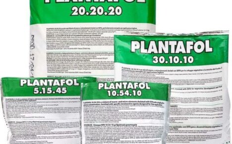 Instructions for the use of Plantafol for plant nutrition