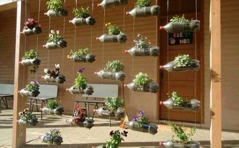 Hanging flower beds with your own hands