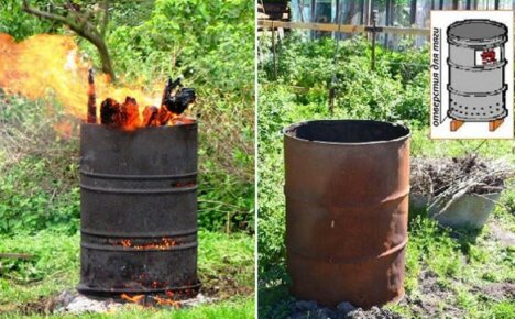 Como fazer um barril de incineração de resíduos - conselhos práticos de residentes de verão experientes