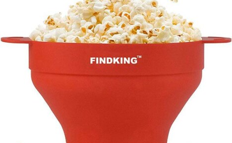 Popcornälskare behöver definitivt en silikonskål från Kina