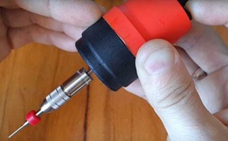 Mini-drill ng DIY para sa maliliit na trabaho