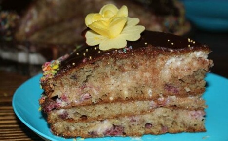 Rotten stump cake with jam: recipes with photos