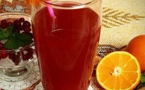 Приготвяне на здравословна напитка - сок от червена боровинка