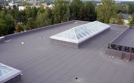 Wat is een dak gemaakt van lasbare materialen