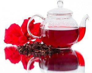 Súdánský růžový čaj