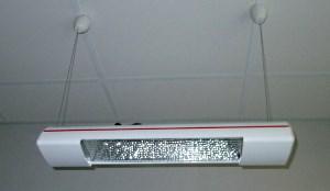 Ceiling carbon heater
