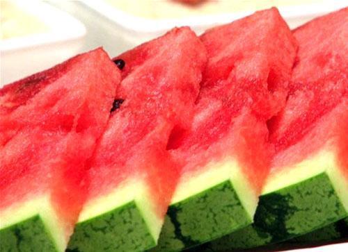 Vattenmelon är en kalorifattig produkt