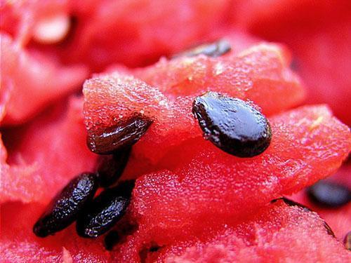 Nepageidautina vartoti arbūzą su sėklomis