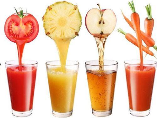 Frukt- och grönsaksjuicer gagnar kroppen