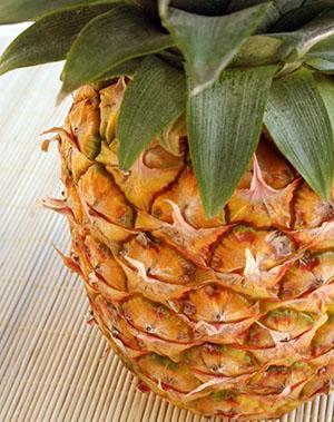 Aromatiausias ir skaniausias yra prinokęs ananasas