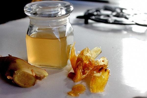 Ginger tincture is taken to strengthen the immune system