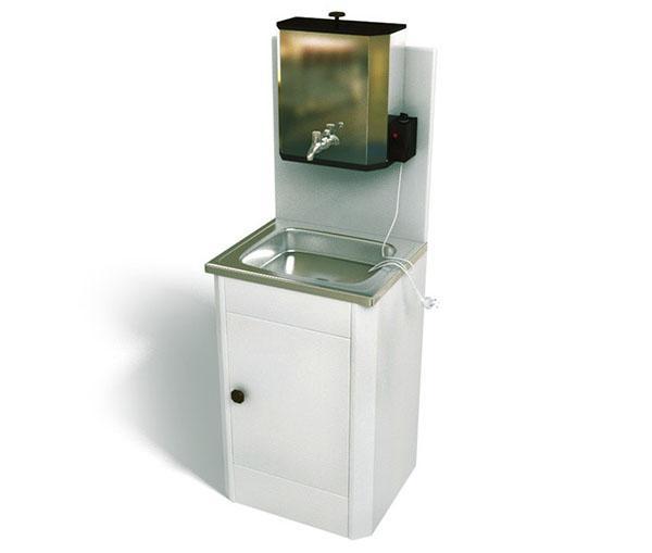 Washbasin washbasin with heater