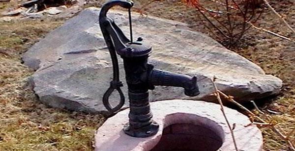 håndpumpe til vandindtag