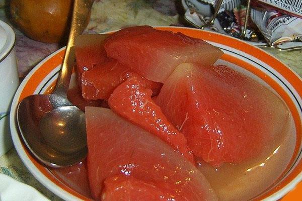 canned salted watermelon