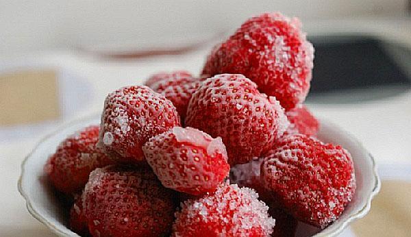 fresas congeladas para mermelada