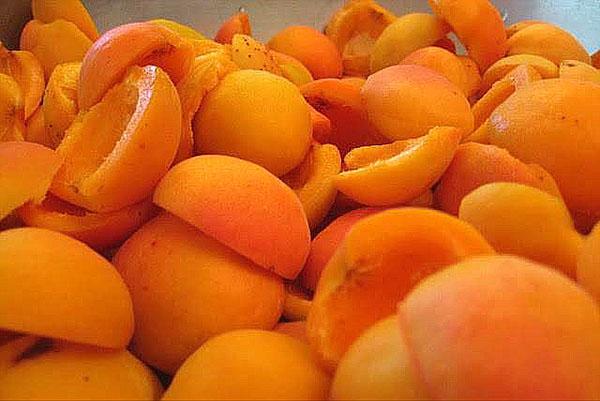 tilberedning av aprikos