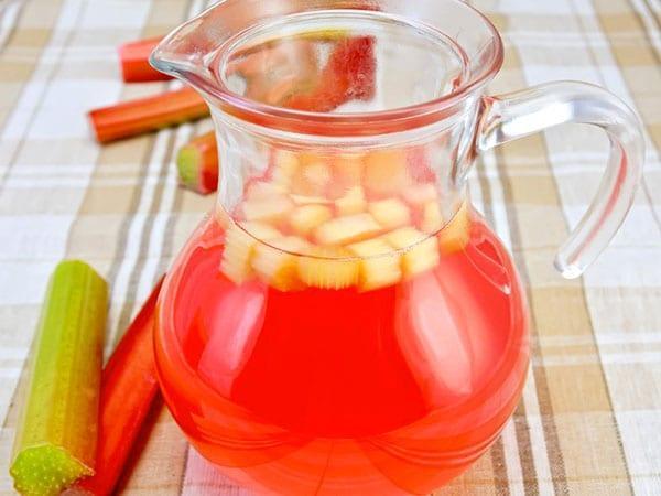 rhubarb compote without sterilization