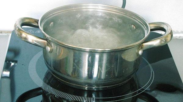 boil water and fill jars