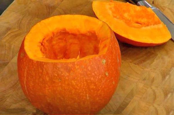 peel pumpkin for jam