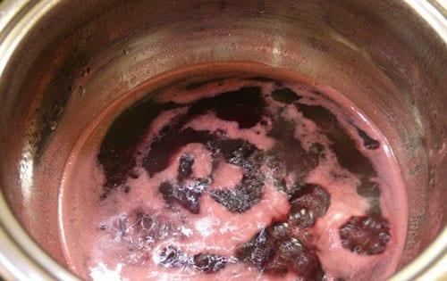 boil cherry syrup