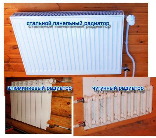 radiatoriai šildymui