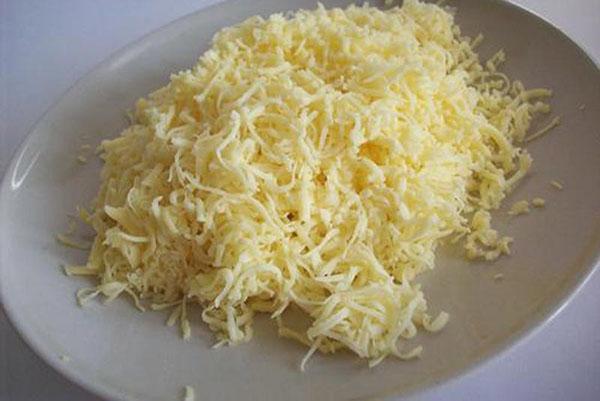 настържете сирене