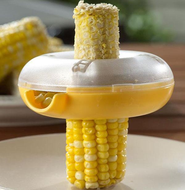 peeling corn quickly and easily