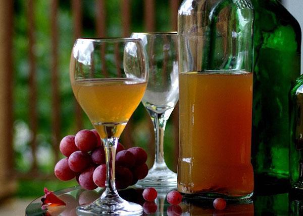 domácí nerafinované víno