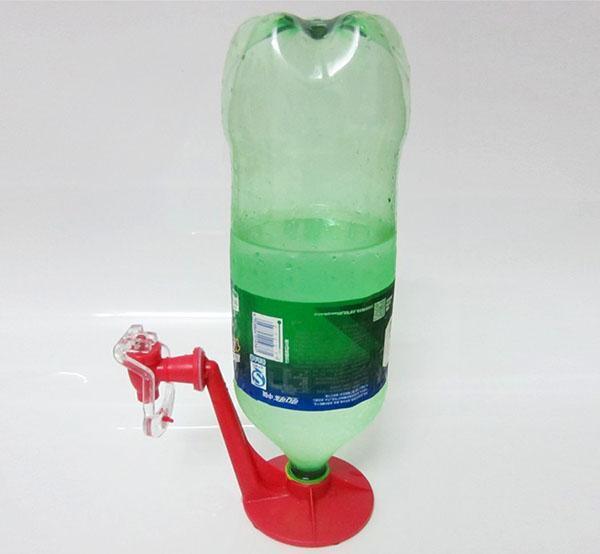 stand-faucet for plastic bottles