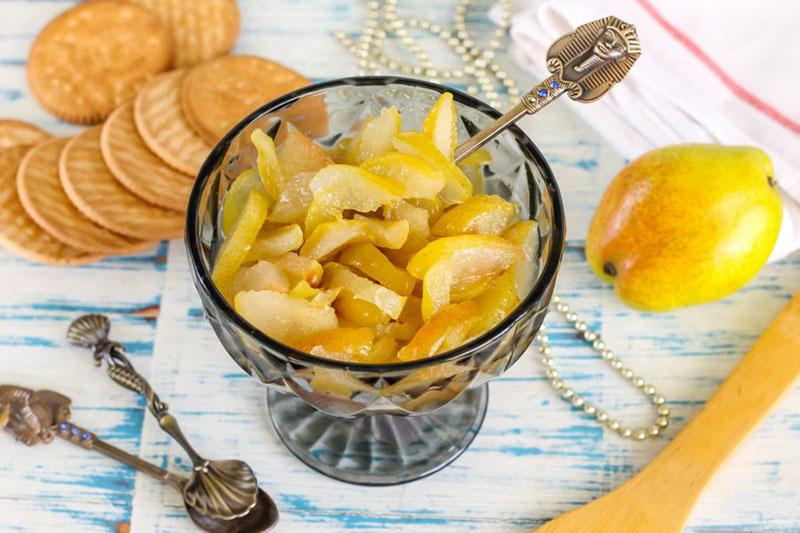 five-minute pear jam recipe