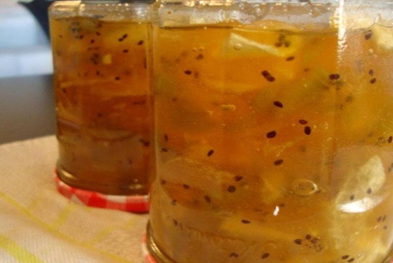 recette de confiture de kiwi et de poire
