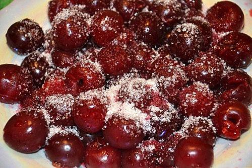 prepare cherries