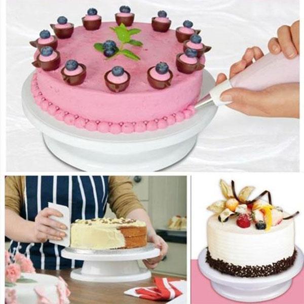 rotating stand for cake decoration