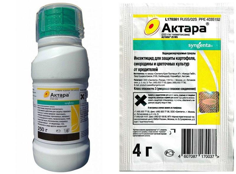 forma di rilascio del farmaco Aktara