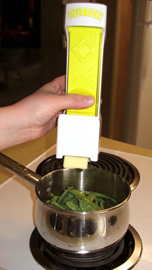dosed cutting of butter