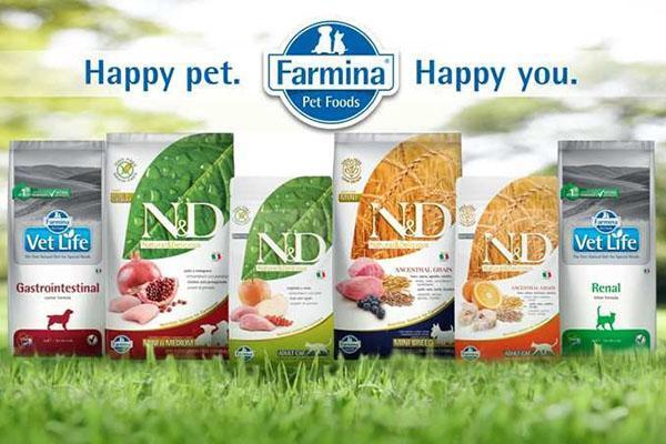 Farmina food for dogs and cats
