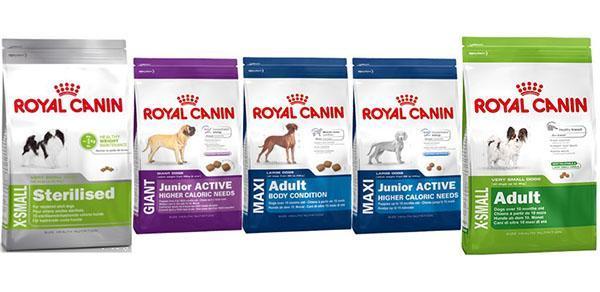utvalg av royal canin hundemat