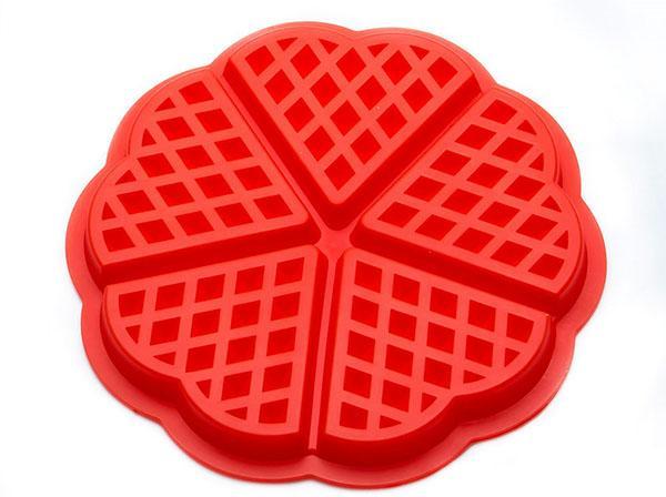 stampo in silicone per waffle