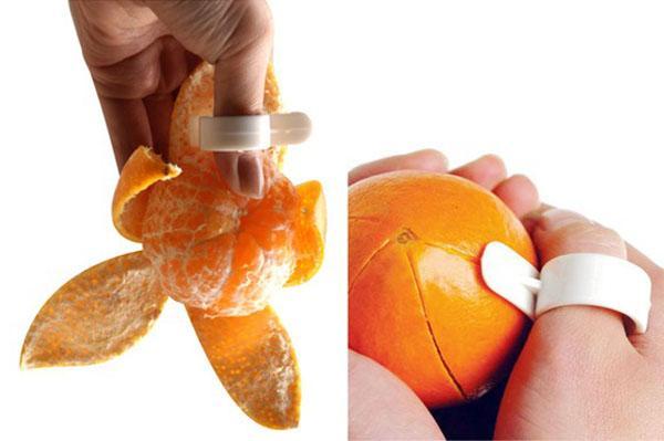 lúpanie mandarínky rýchlo a ľahko