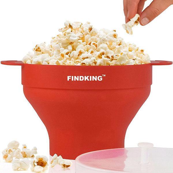 silikoninen popcorn-kulho