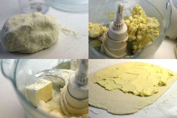 processo di preparazione della pasta sfoglia