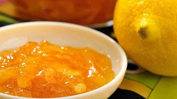 lemon jam with zest