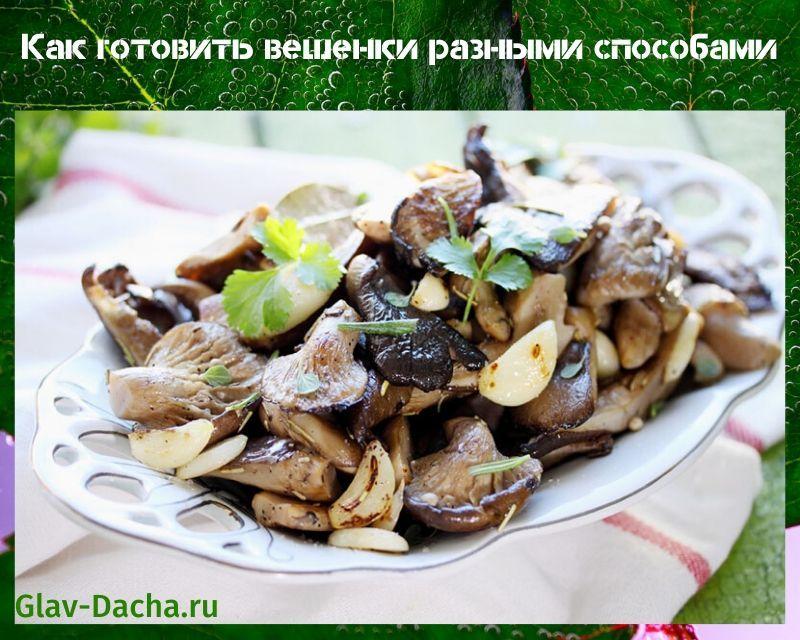cum să gătești ciuperci de stridii